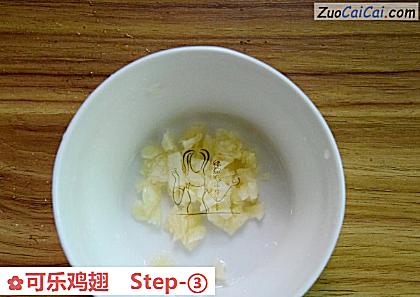 可乐鸡翅做法第三步骤