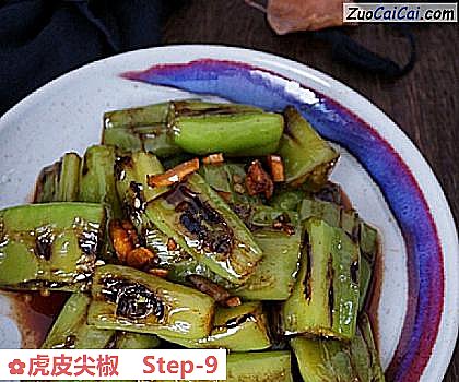 虎皮尖椒做法第九步骤