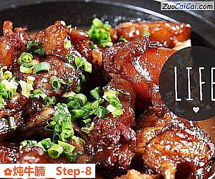 炖牛腩成品图1