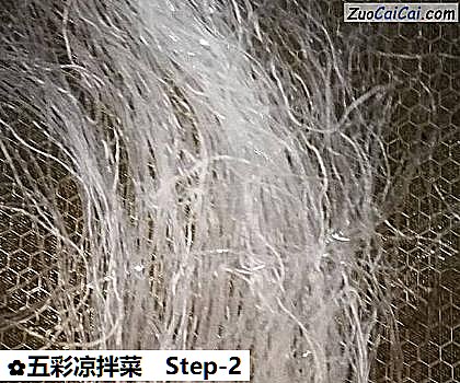 五彩凉拌菜做法第二步骤