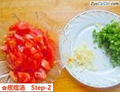 疙瘩汤做法第二步骤