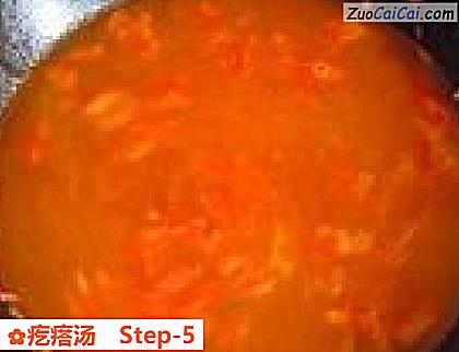 疙瘩汤做法第五步骤