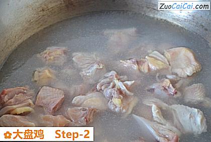 大盘鸡做法第二步骤