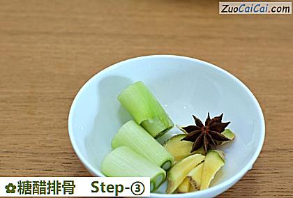 糖醋排骨做法第三步骤