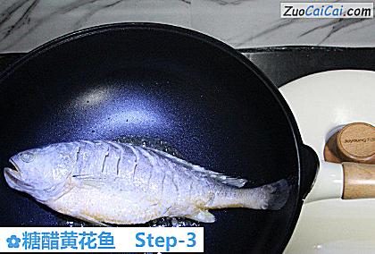 糖醋黄花鱼做法第三步骤