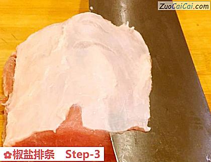 椒盐排条做法第三步骤