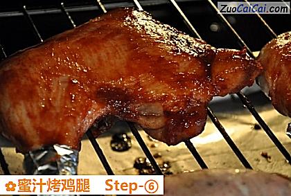 蜜汁烤鸡腿做法第六步骤