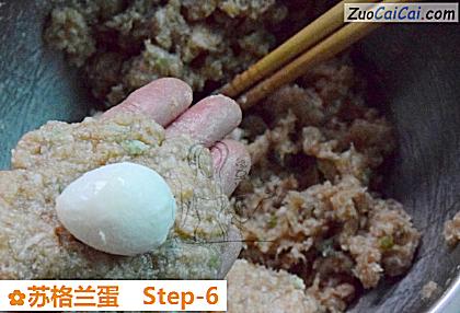 苏格兰蛋做法第六步骤