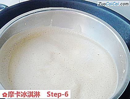 摩卡冰淇淋做法第六步骤