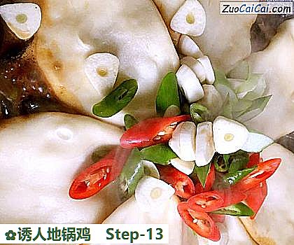 诱人地锅鸡做法第十三步骤