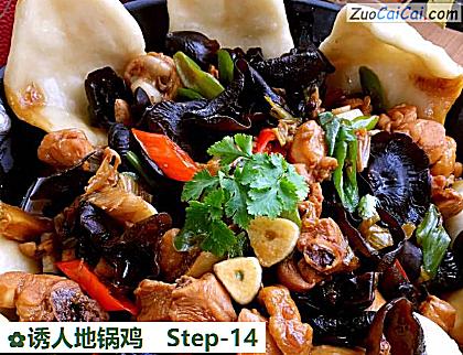 诱人地锅鸡做法第十四步骤