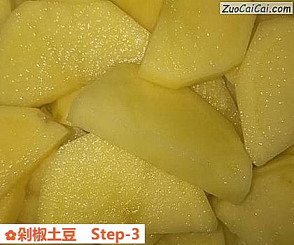 剁椒土豆做法第三步骤