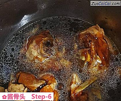 酱骨头做法第六步骤