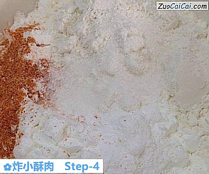 炸小酥肉做法第四步骤