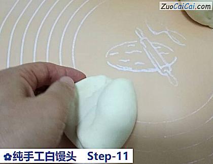 纯手工白馒头做法第十一步骤