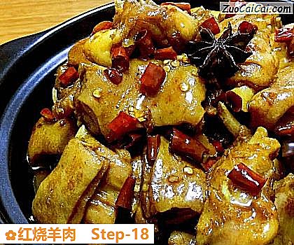 红烧羊肉做法第十八步骤