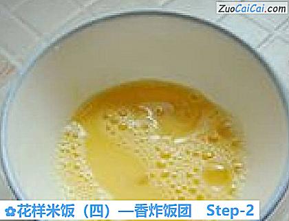 花样米饭做法第二步骤