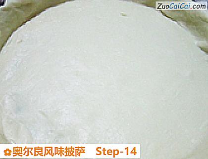 奥尔良风味披萨做法第十四步骤