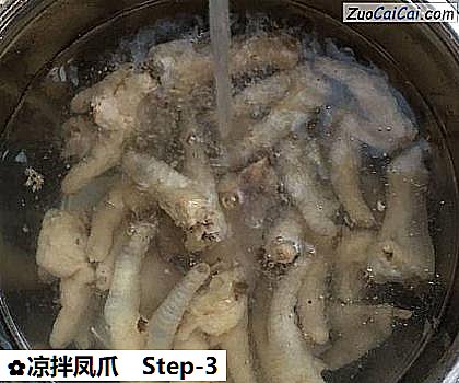 凉拌凤爪做法第三步骤
