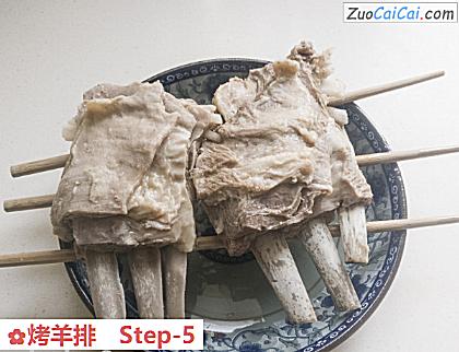 烤羊排做法第五步骤