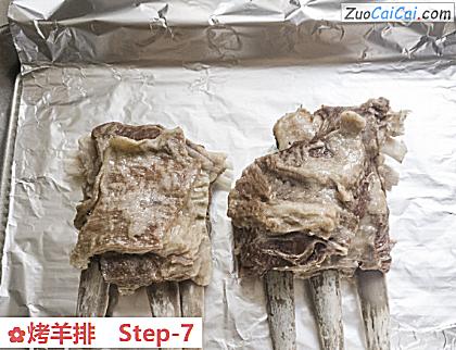 烤羊排做法第七步骤