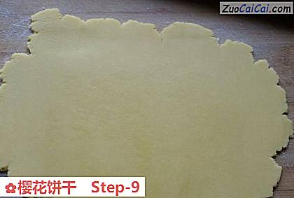 樱花饼干做法第九步骤