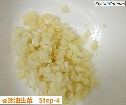 蚝油生菜做法第四步骤
