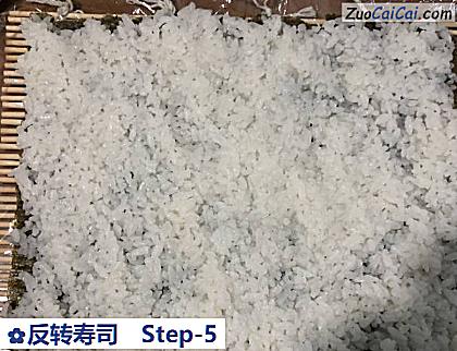 反转寿司做法第五步骤