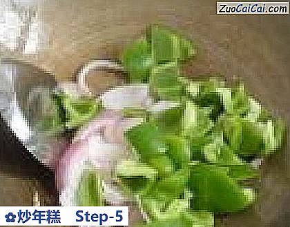 炒年糕做法第五步骤