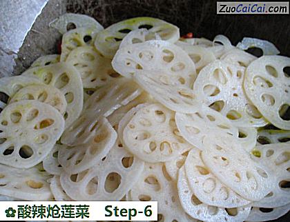 酸辣炝莲菜做法第六步骤