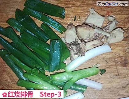 红烧排骨做法第三步骤
