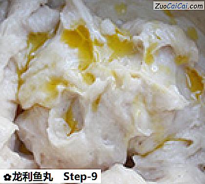 龙利鱼丸做法第九步骤