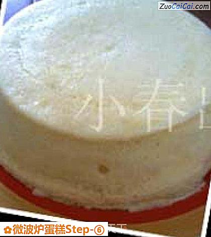 微波炉蛋糕成品图2