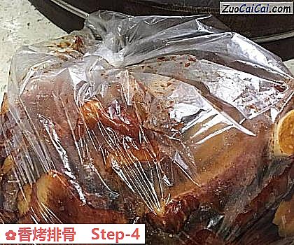 香烤排骨做法第四步骤