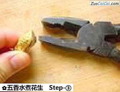五香水煮花生做法第三步骤