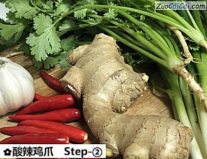 酸辣鸡爪做法第二步骤