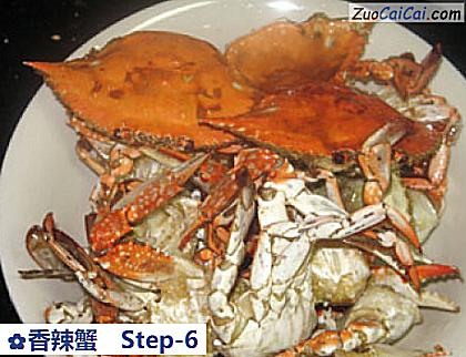 香辣蟹做法第六步骤