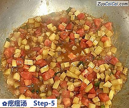 疙瘩汤做法第五步骤