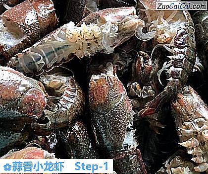 蒜香小龙虾做法第一步骤