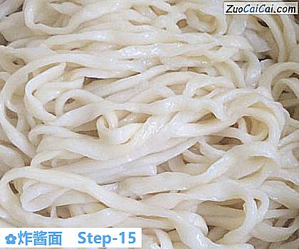 炸酱面做法第十五步骤