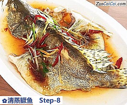 清蒸鳜鱼成品图1