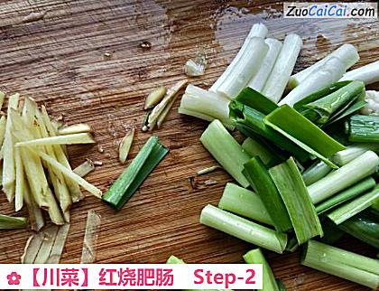 红烧肥肠做法第二步骤