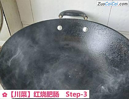 红烧肥肠做法第三步骤
