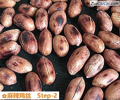 麻辣鸡丝做法第二步骤