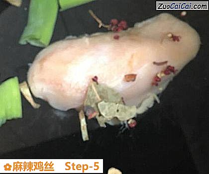 麻辣鸡丝做法第五步骤