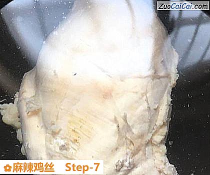 麻辣鸡丝做法第七步骤
