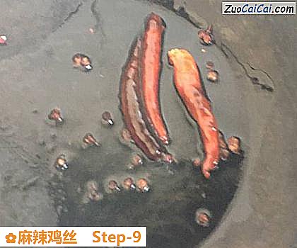 麻辣鸡丝做法第九步骤