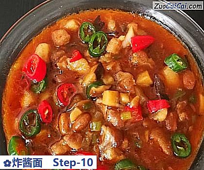 炸酱面做法第十步骤