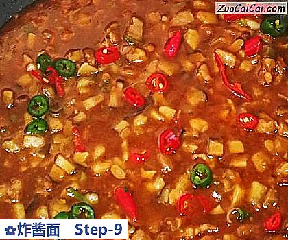 炸酱面做法第九步骤