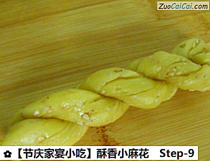 酥香小麻花做法第九步骤